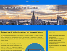Tablet Screenshot of jam-river.com